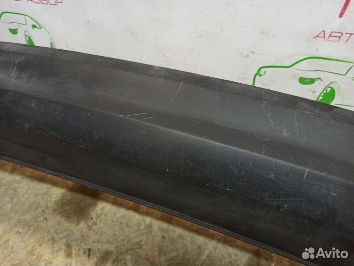 Юбка заднего бампера Hyundai Solaris 2 (2017-2020)