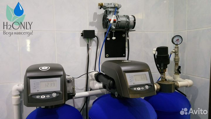 Аэрационная колонна/Фильтр для воды