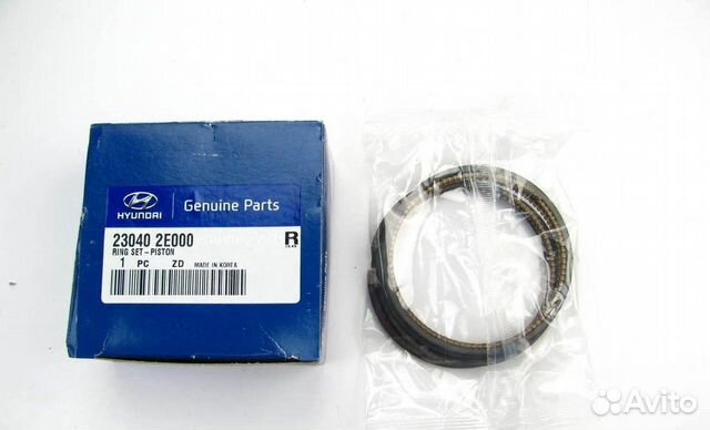 Кольца поршневые HYU/KIA 23040-2G000 стандарт