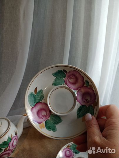 Чайный сервиз СССР Полонский фарфоровый завод