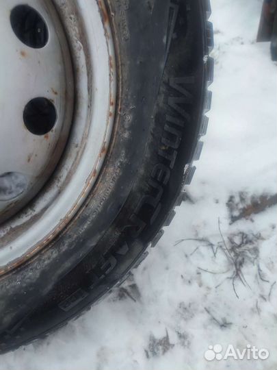 Зимняя резина с дисками r14 бу