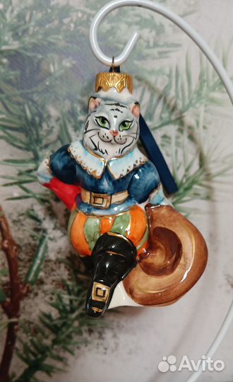 Елочные игрушки Лефортово фарфор