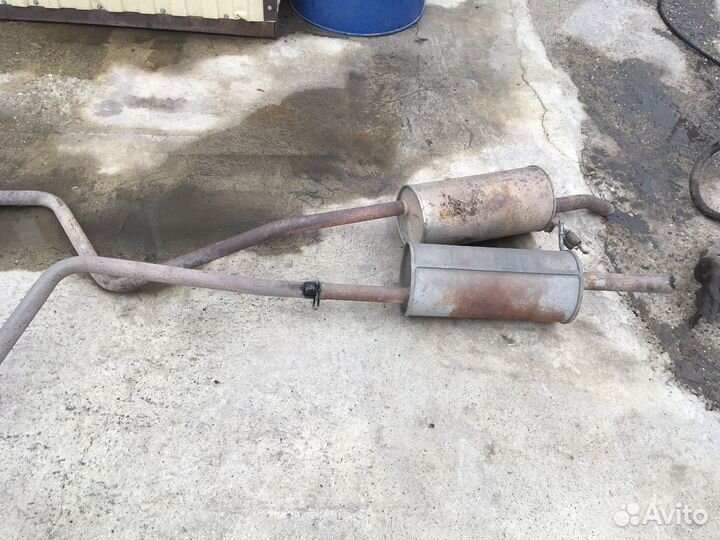 Nissan almera g15 глушитель