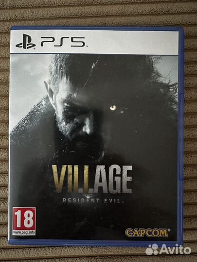 Resident evil village ps5 диск