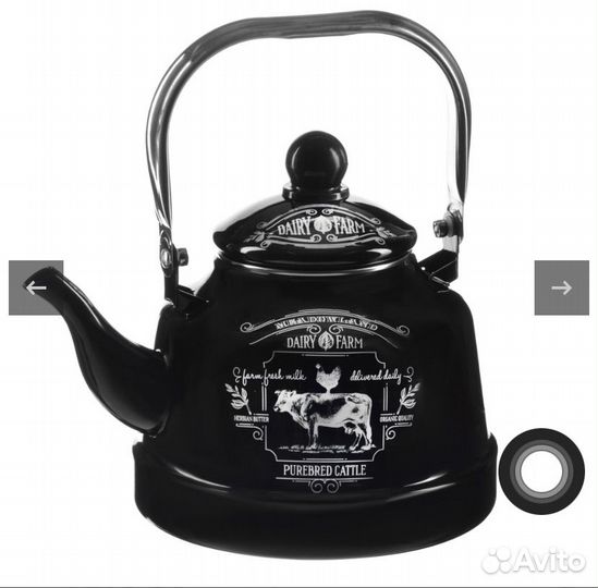 Чайник эмалированный