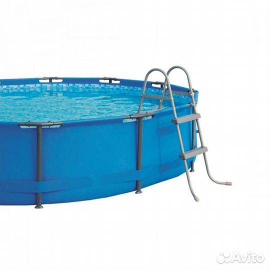 Лестница для бассейнов до 84см, 2 ступеньки 58430