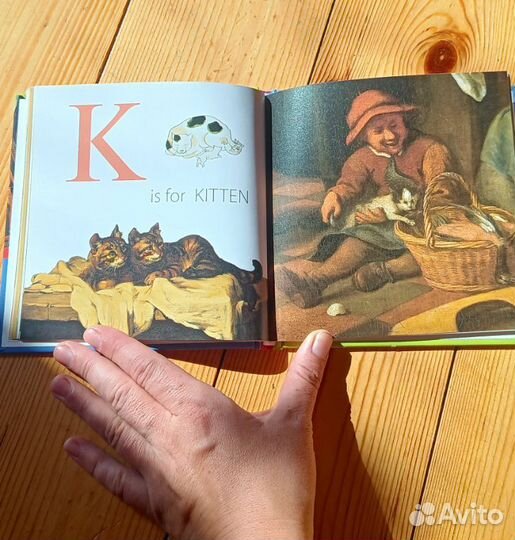 Книга английский алфавит в картинах Эрмитажа