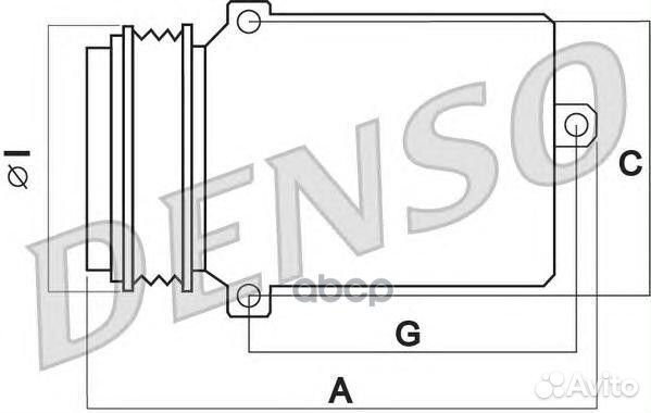DCP05026 компрессор кондиционера BMW E87/E90 1