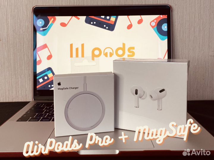 Наушники airроds PRO + MagSafe
