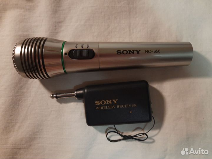 Микрофон Sony NC650 караоке беспроводной/проводной