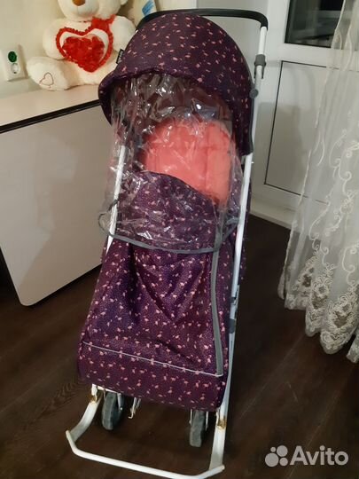 Санки коляска ника kids