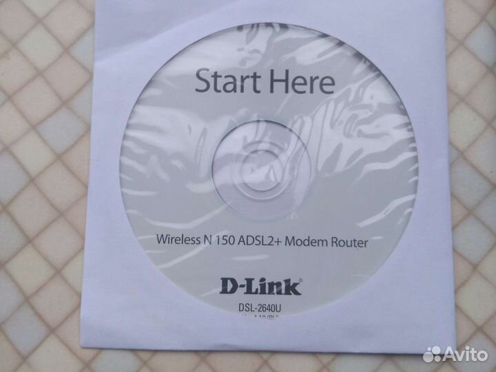 Adsl router DSL-2640U