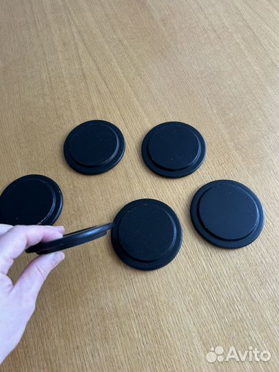 Подставки под кружки чашки деревянные 6 шт