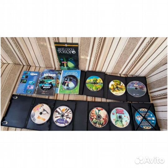 Dvd-диски лицензионные с мультфильмами и фильмами