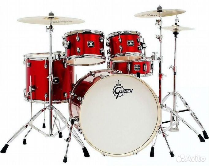 Ударная установка Gretsch + Стул