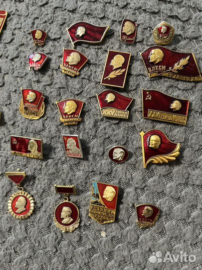 Значки Ленин Ульянов СССР