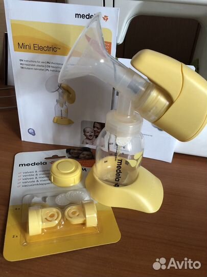 Молокоотсос электрический medela mini