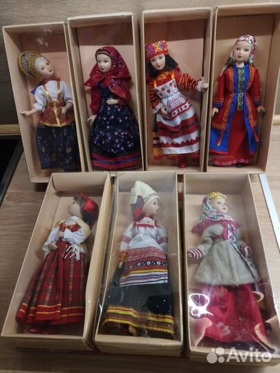Куклы в народных костюмах Деагостини