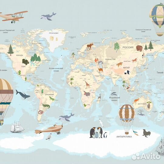 Авторские фотообои 