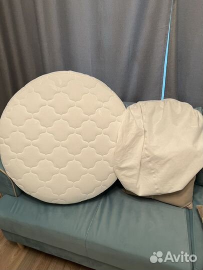 Матрас 75*75, наматрасник и 2 простыни