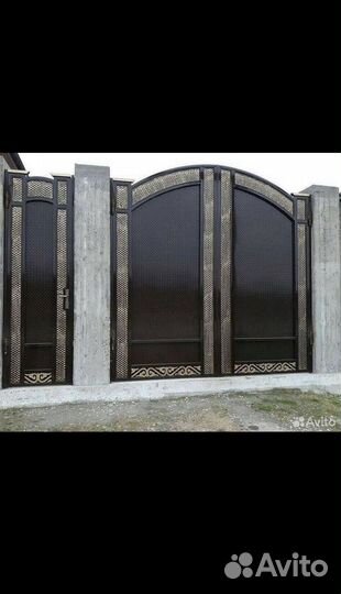 Кованые ворота