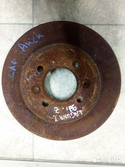 Диск тормозной задний Renault Laguna 1