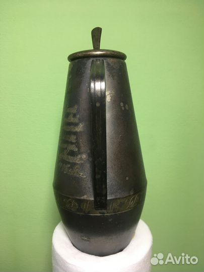 Кофейник СССР. Мельхиор