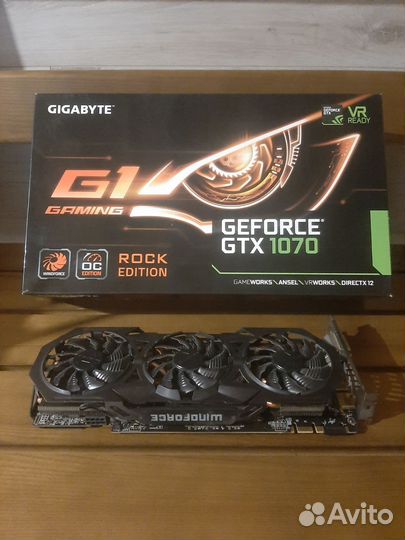 Видеокарта gtx 1070 8gb