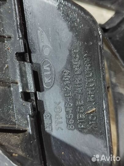 Окантовка повторителя в бампер правая K5 2020