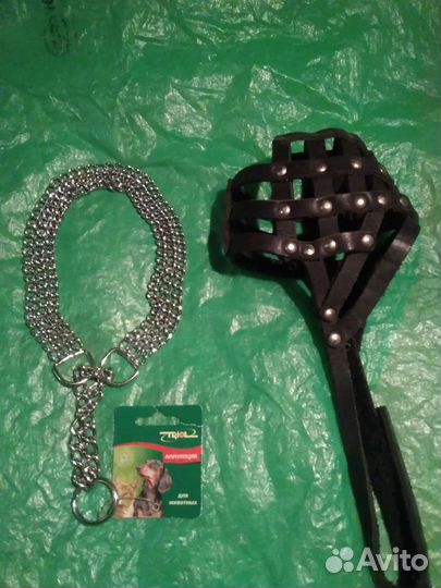 Ошейник, намордник, поводок