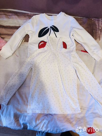 Вещи пакетом для девочки 104-110