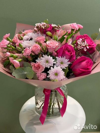 Букет с ароматными розами