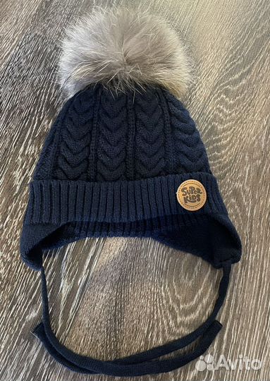 Детские зимние шапки 46-48 размер