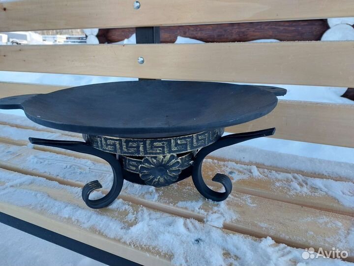 Сковорода Садж 40см +подставка