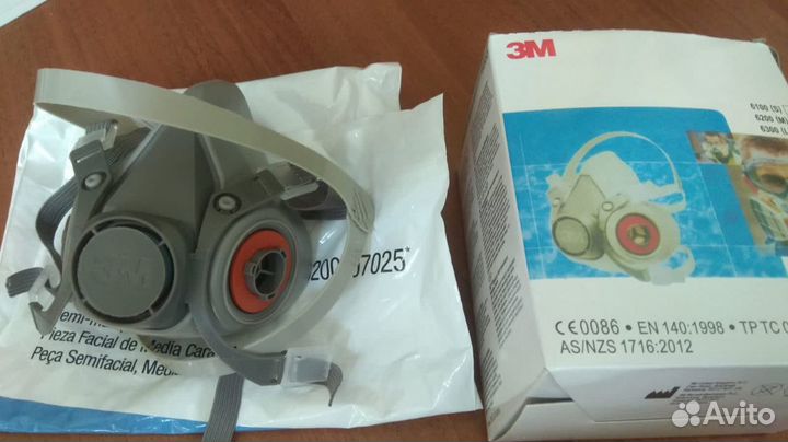 Полумаска 3М 6200