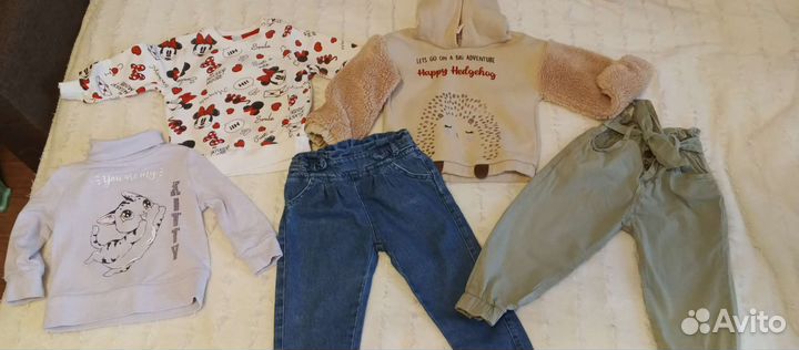 Одежда для девочки 80-86