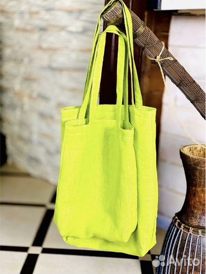 Сумка шоппер летняя под роспись