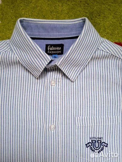 Сорочка + брюки р. 116-122 сост. новой вещи