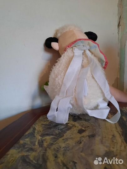 Рюкзак игрушка (овечка и собачка)