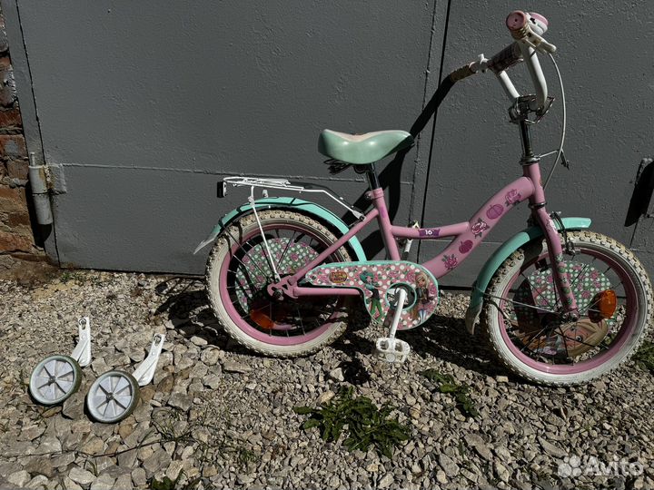 Детский велосипед для девочки 16