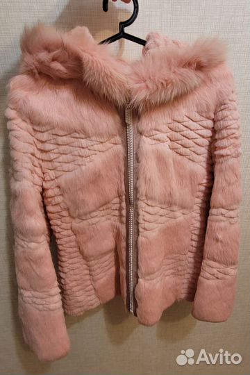 Шубка кролик новая 42-44 размер