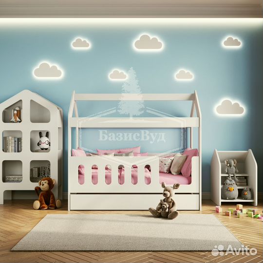 Детская кровать \ Кровать домик \ Кровать Классик