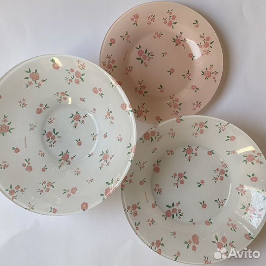 Набор столовой посуды тарелки сервиз остатки