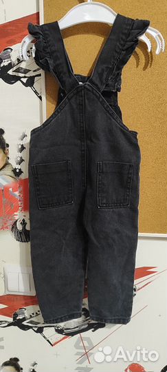 Джинсовый комбинезон для девочки