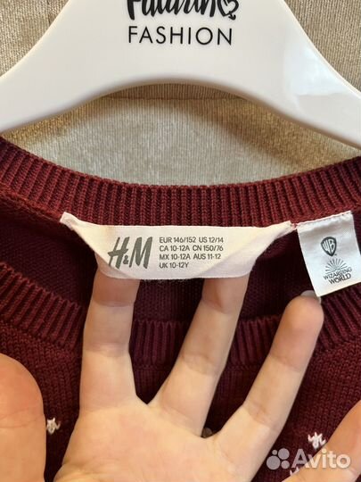 Свитшот h&m Гарри Поттер