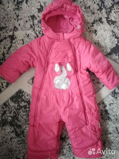 Зимний комбинезон для девочки