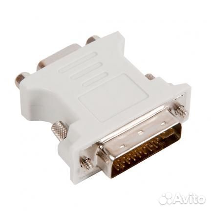 Переходник DVI-I-VGA Cablexpert A-DVI-VGA-BK, 29M