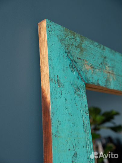 Зеркало квадратное массив тик 60х60 Бали Индонезия