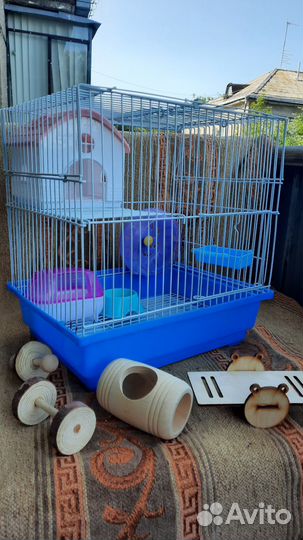 Клетки и аксессуары для грызунов