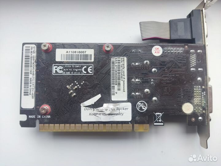 Видеокарта Palit Nvidia gt520